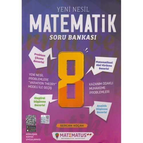 MATEMATUS | 8. SINIF YENİ NESİL MATEMATİK S.B. - 2021